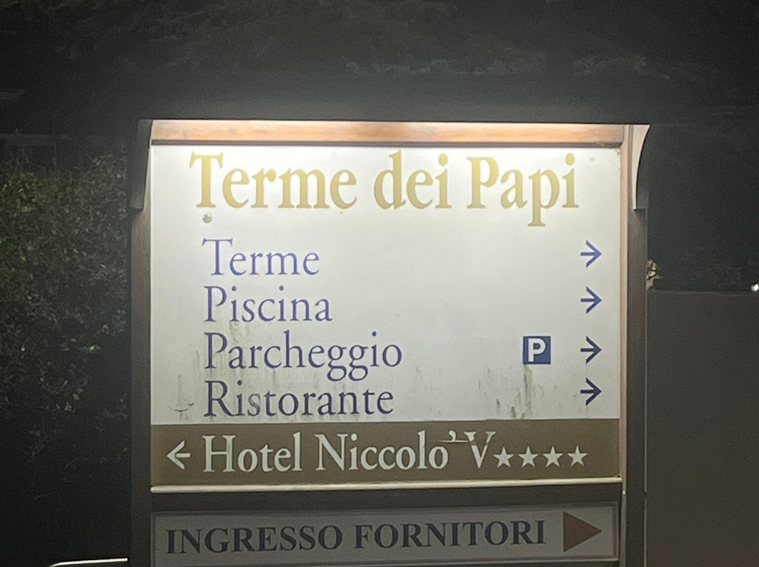 Terme Dei Papi-维泰博必去景点