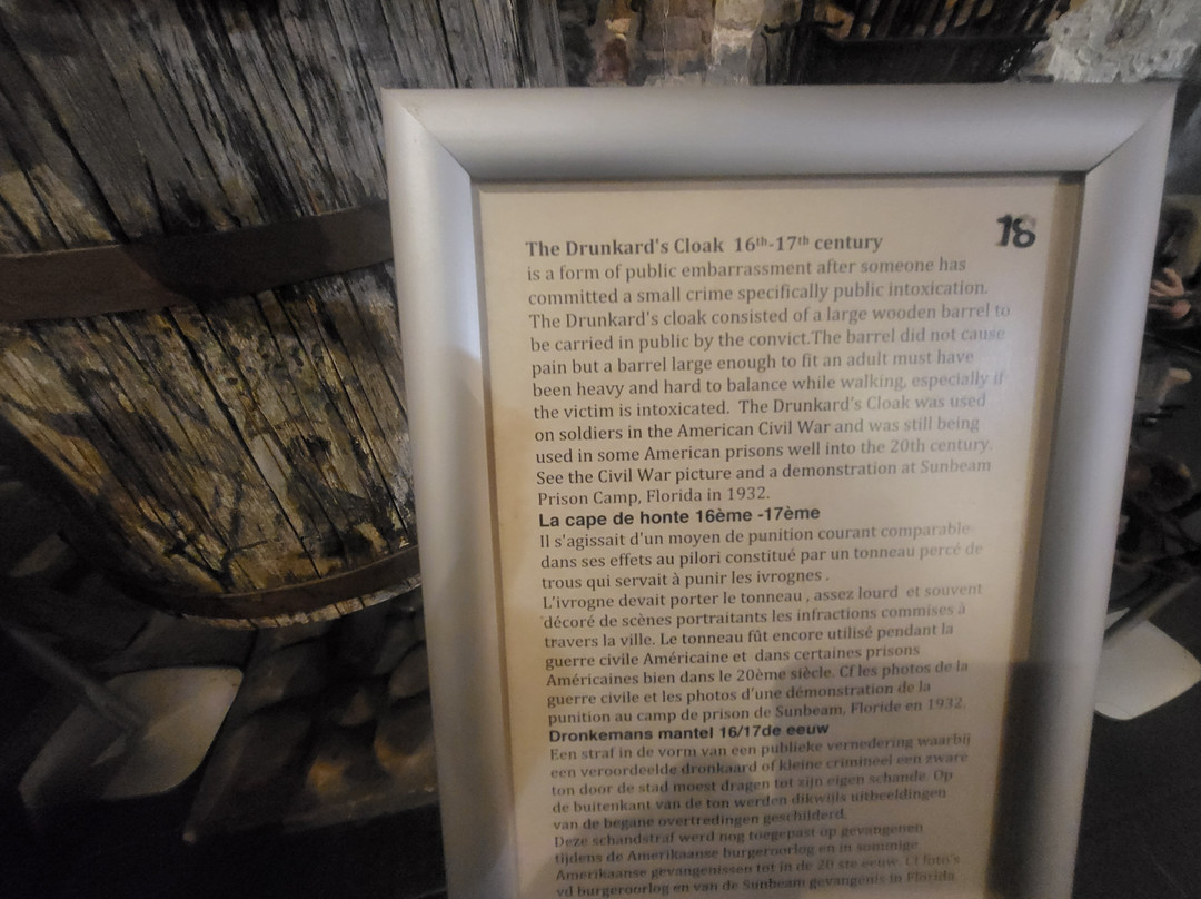 Musée de la Torture Bruges-布鲁日必去景点