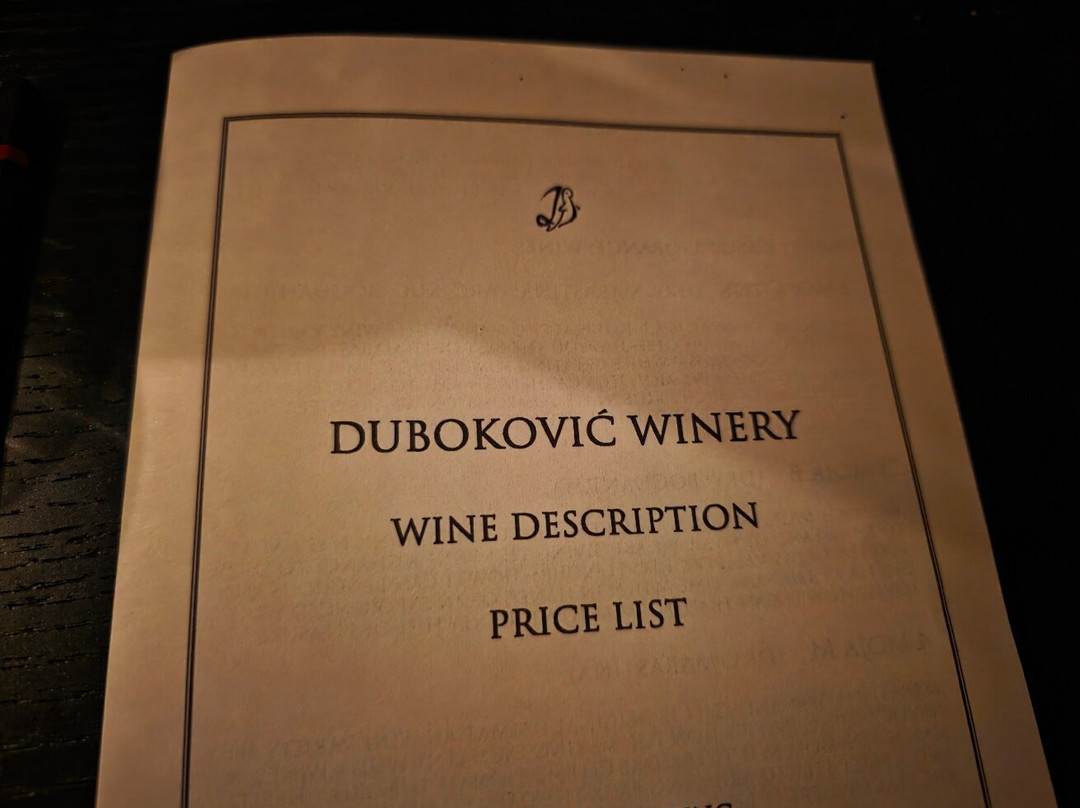 Dubokovic Wine-耶尔萨必去景点