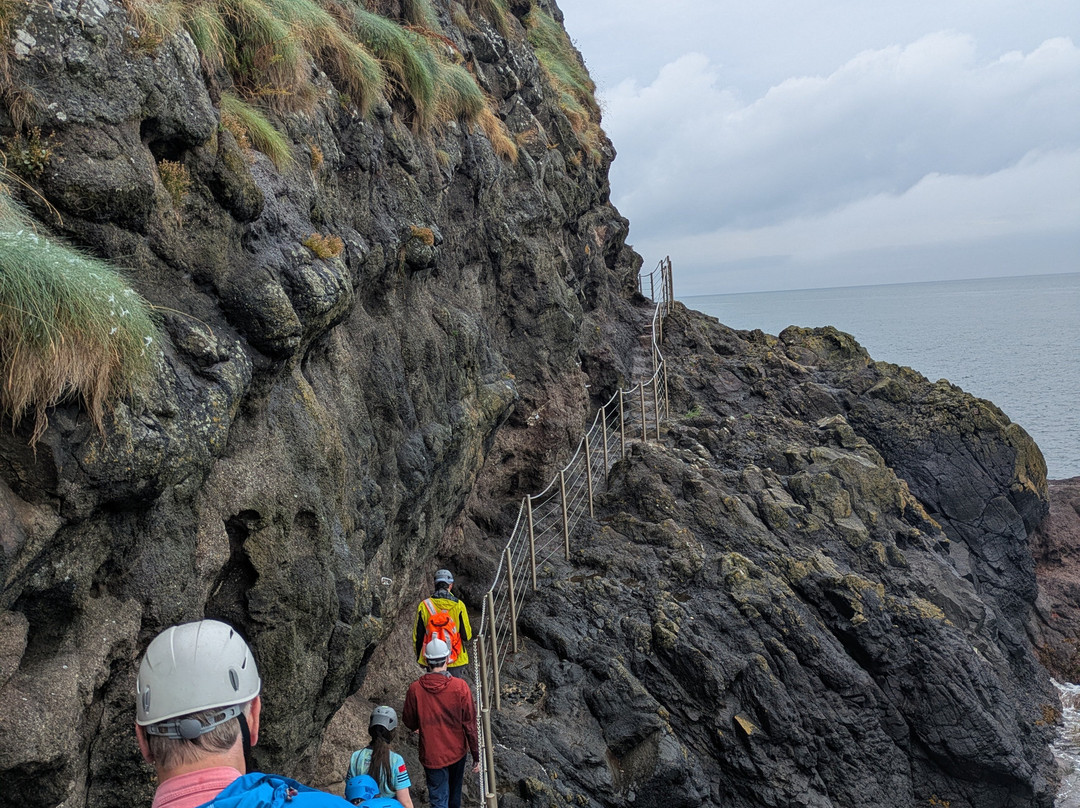 The Gobbins Cliff Path-Larne必去景点
