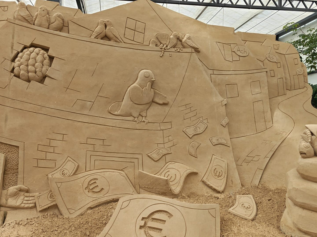 Sandskulpturen Ausstellung Prora-奥茨巴德宾兹必去景点