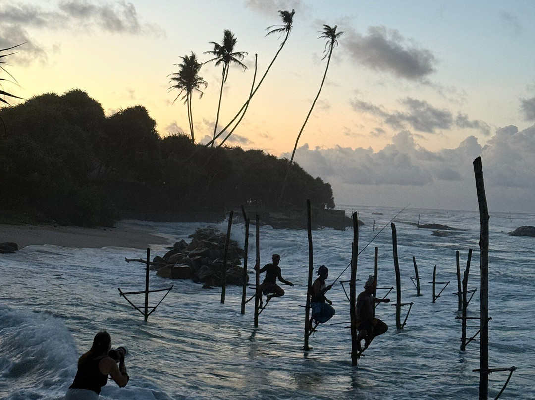 stilt fishermen Sri Lanka-克拉必去景点