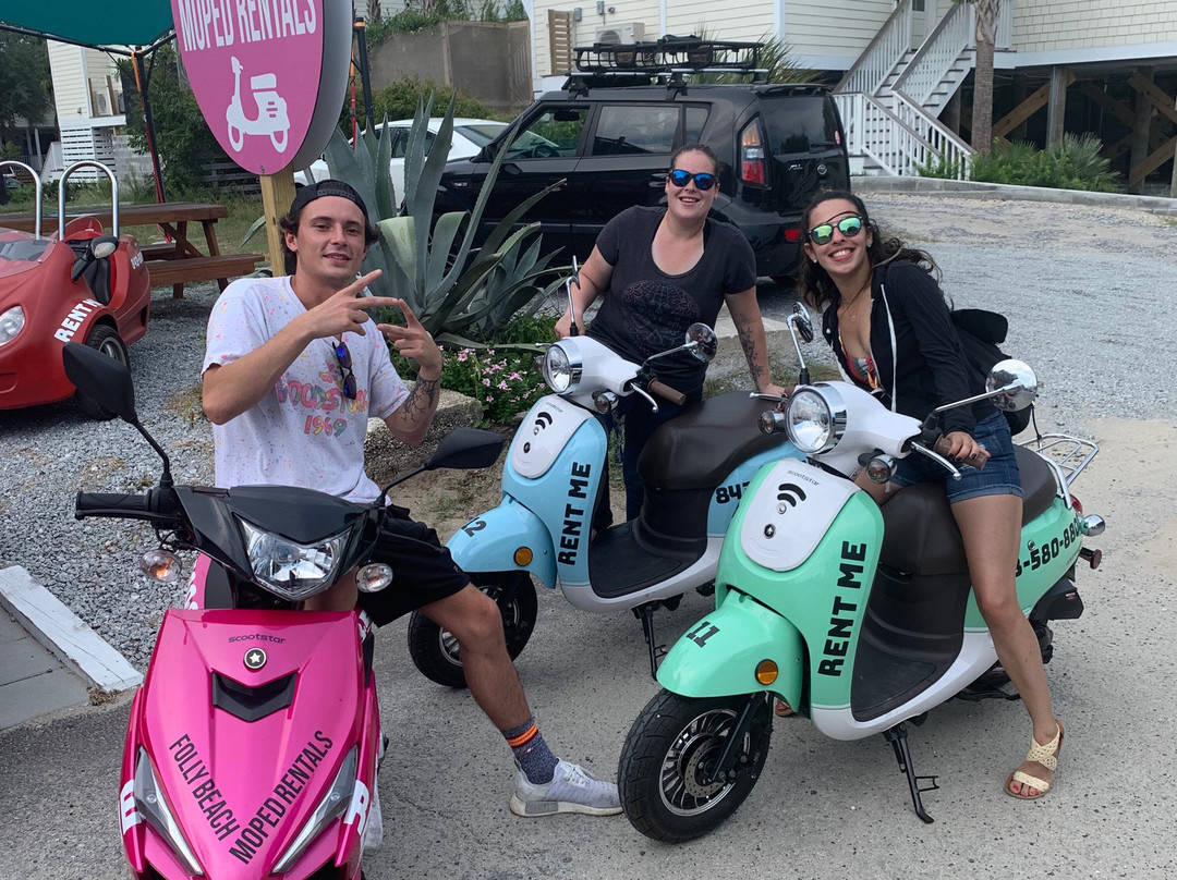 Folly Beach Moped Rentals-福利比奇必去景点