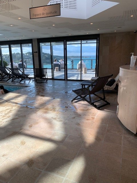 L'Agapa - Hôtel, Restaurant, Spa CODAGE-泳池