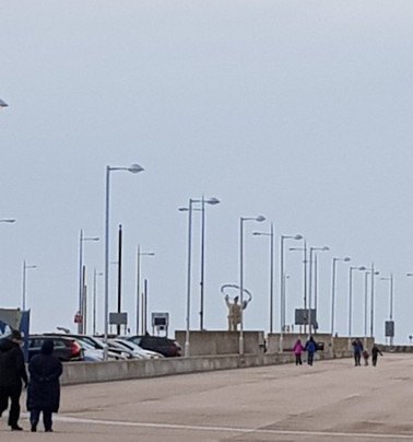 Welcome To New Brighton Statue