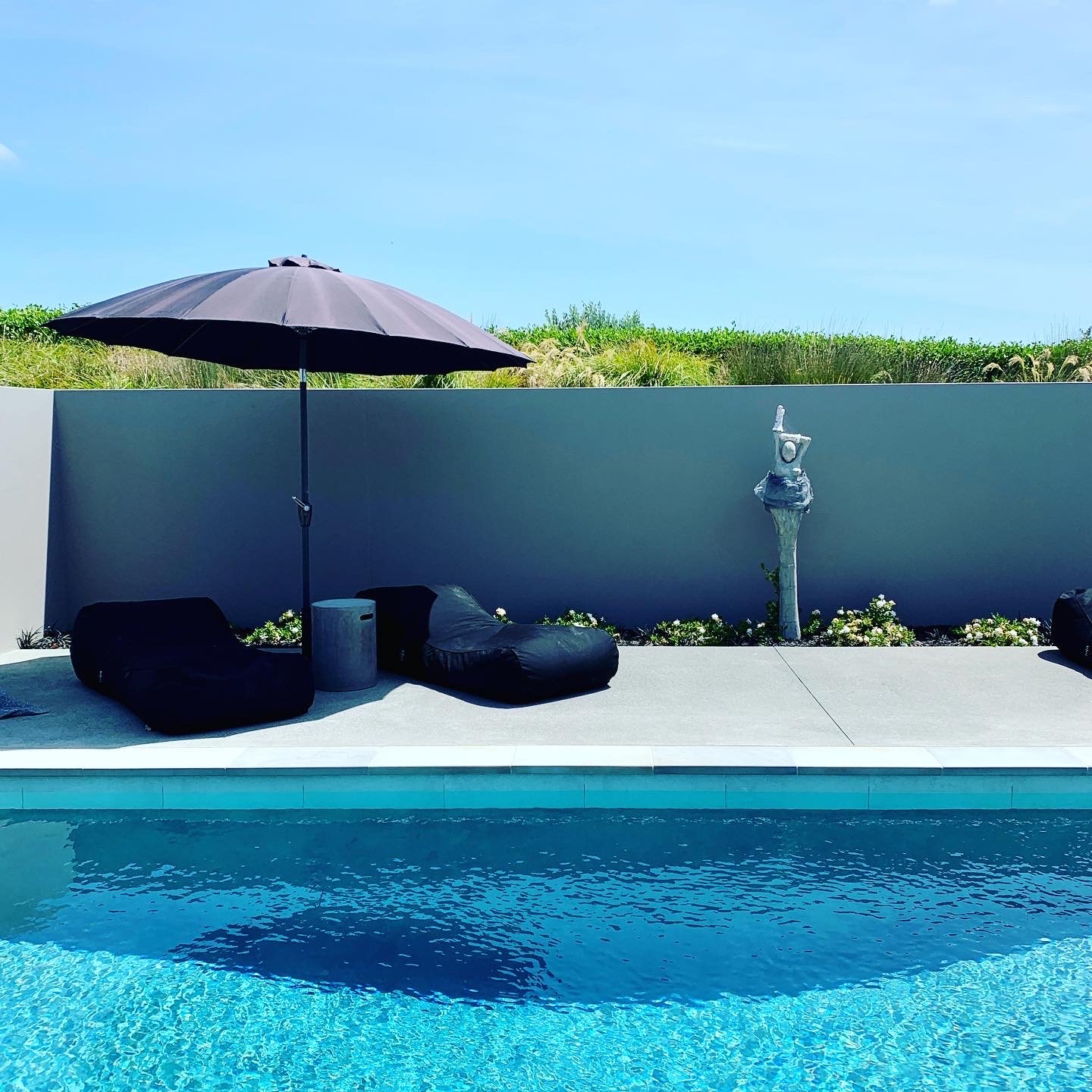 Te Arai Retreat-泳池