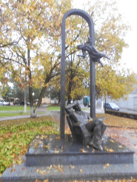 Mark Shagal Monument-维捷布斯克必去景点