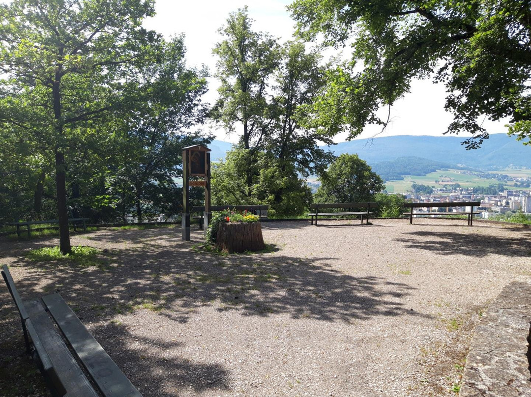 Vorbourg Point de vue Notre Dame du Chêne景点图片