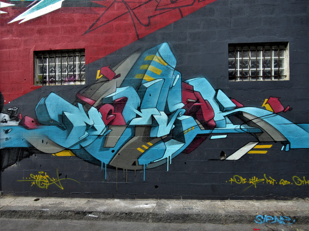 Fresque "Love and Hate"-欧贝维利耶必去景点