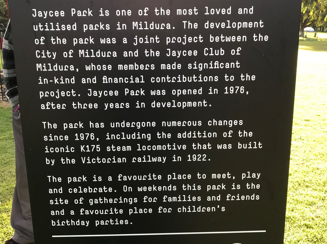 Jaycee Park-米尔杜拉必去景点