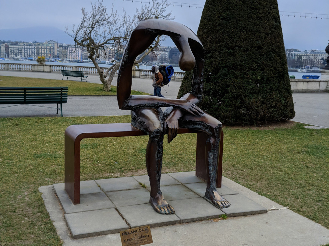 La statue de Sissi Genève-日内瓦必去景点