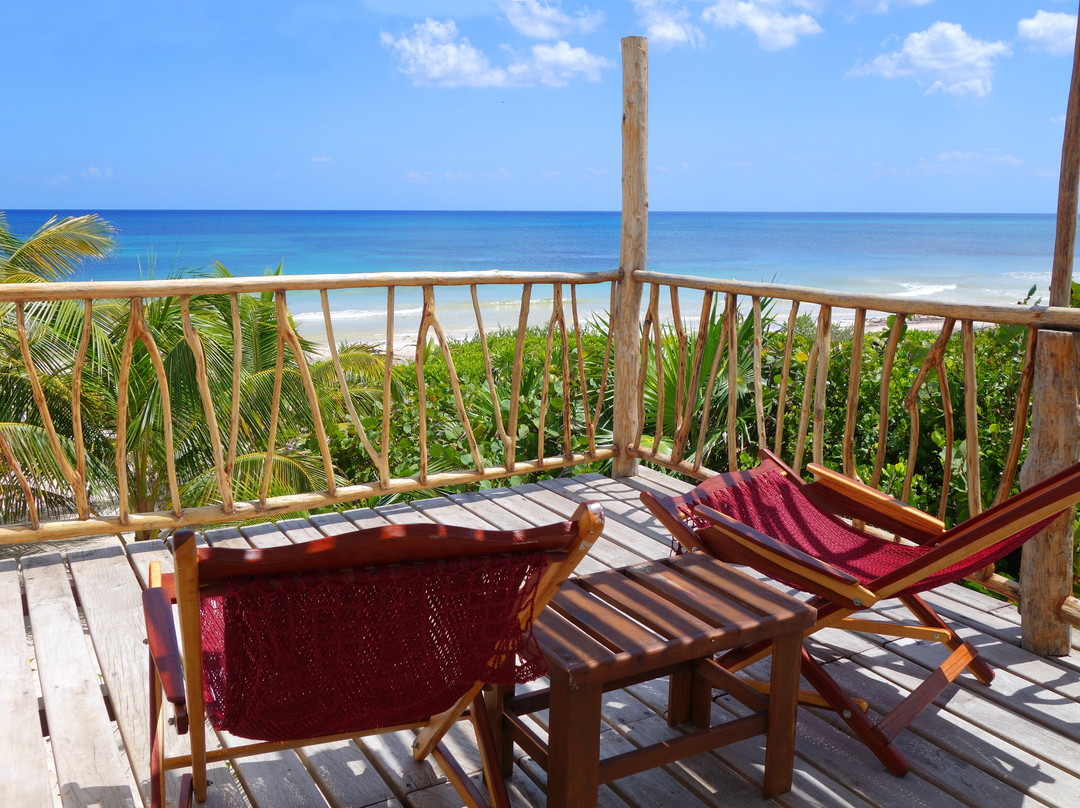 Mahahual酒店住宿-Almaplena Boutique Hotel