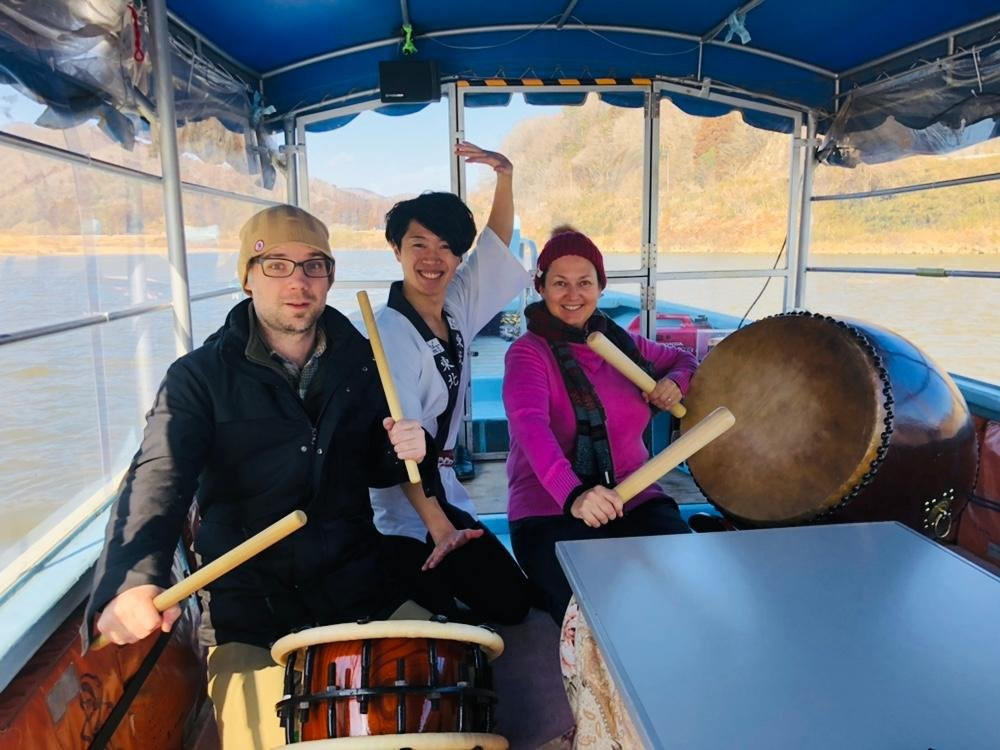 Japanese Taiko Drumming in rural Japan【Happiness MARUMORI】-丸森町必去景点