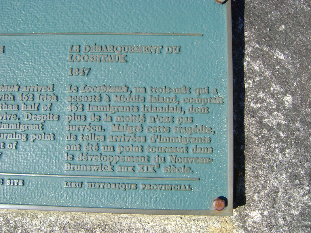 Middle Island Irish Historical Park-Miramichi必去景点