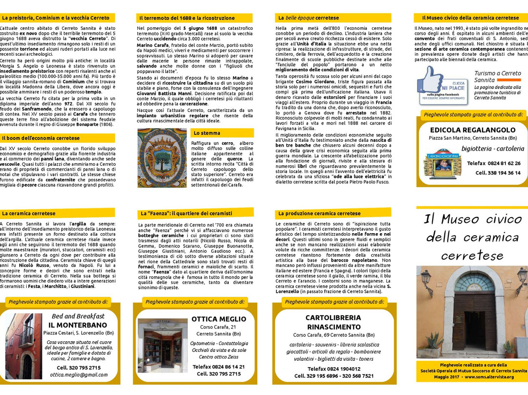 Museo Civico E della Ceramica Cerretese-Cerreto Sannita必去景点