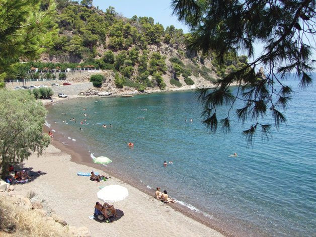 Agios Georgios酒店住宿-Hotel Methanion