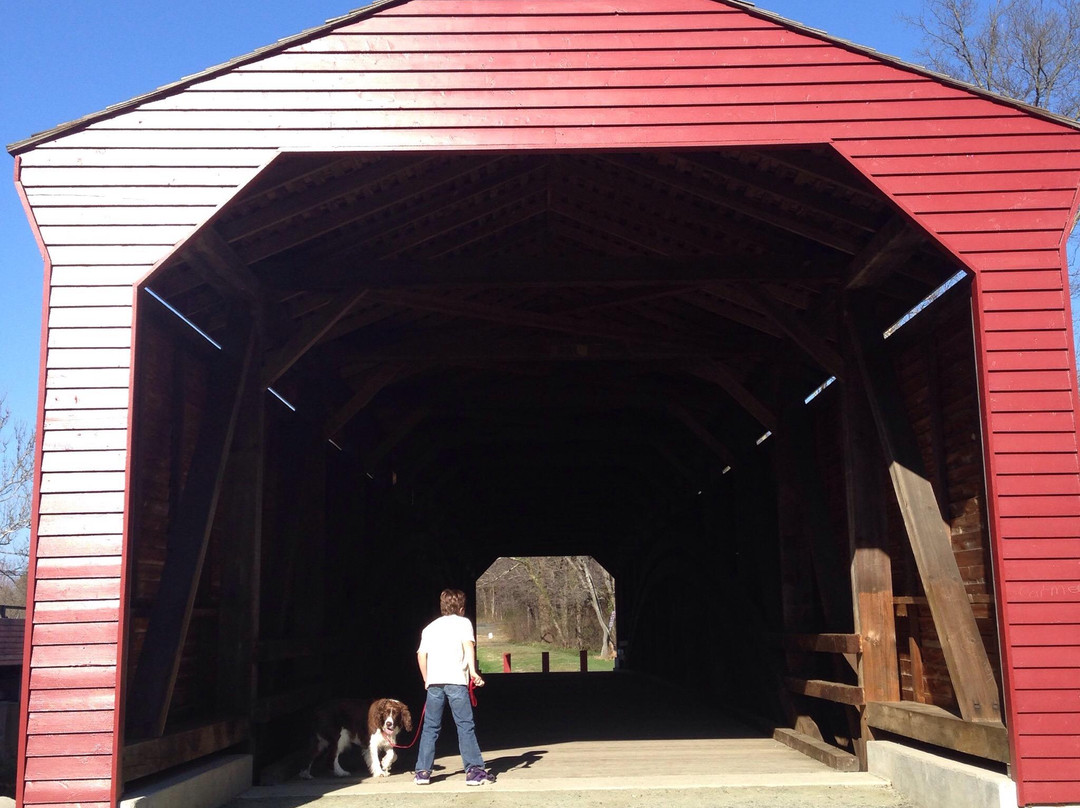 Gilpin's Falls Covered Bridge-埃尔克顿必去景点