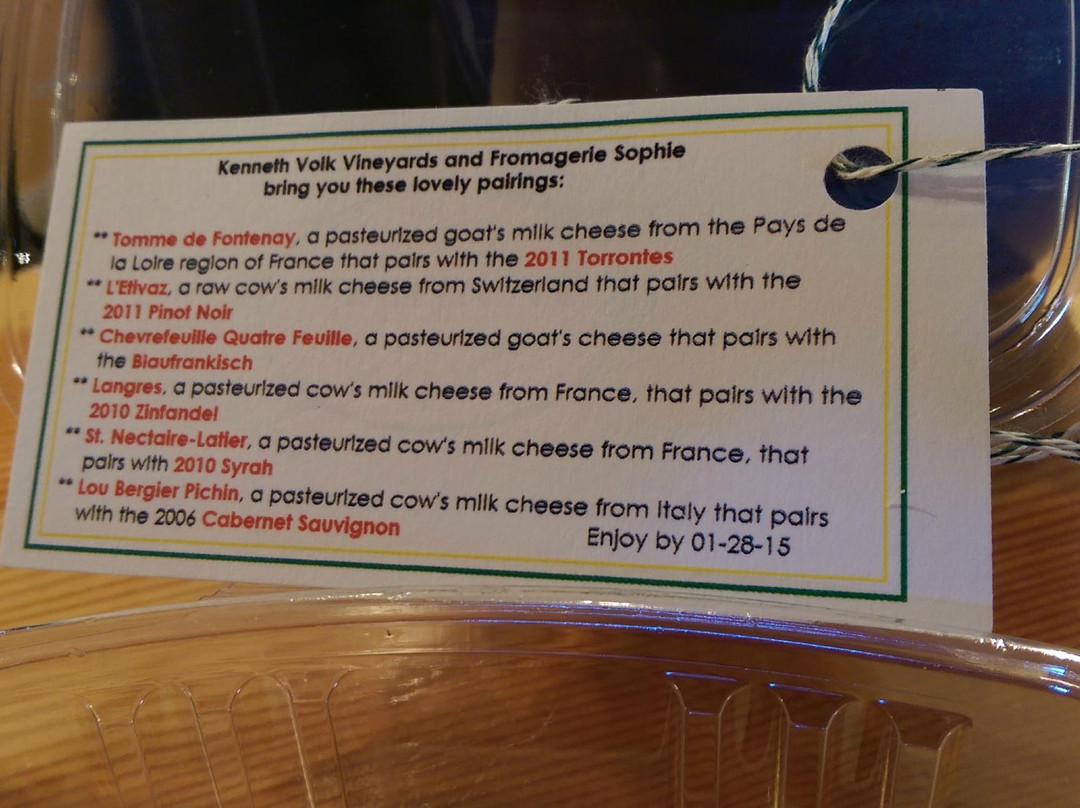 Kenneth Volk Vineyards-圣玛丽亚必去景点