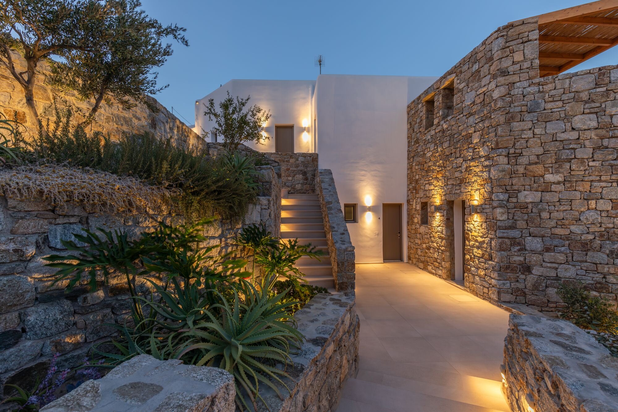 Calma Suites Mykonos-浴室