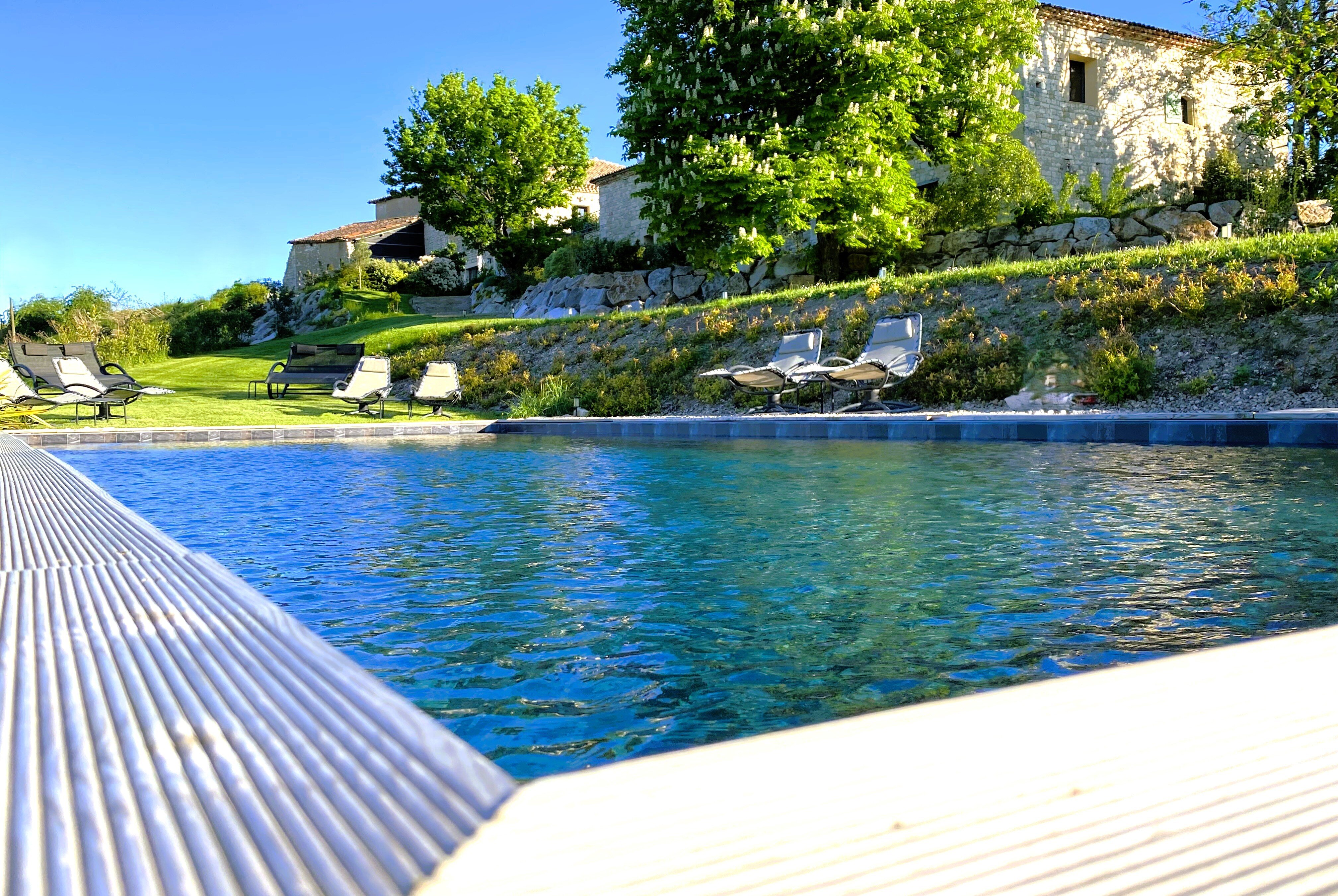 Domaine De Léjos - Portes d'Albi-泳池