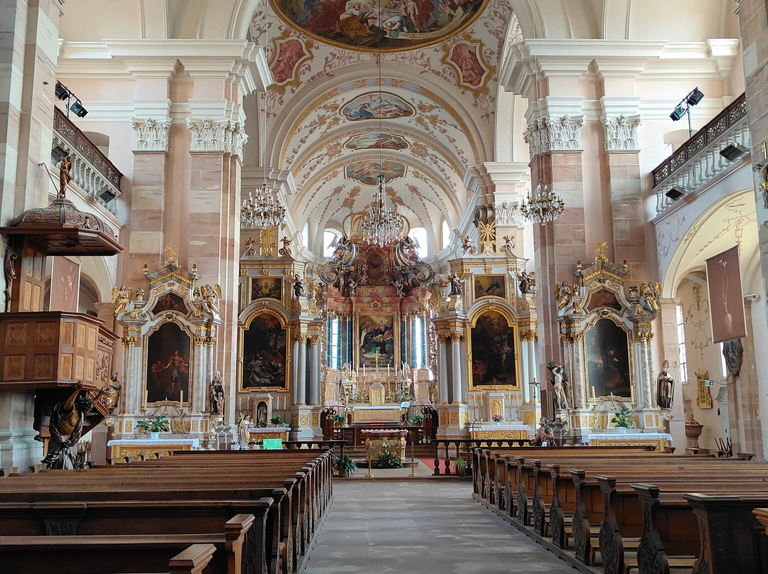 Eglise Abbatiale Saint Maurice d'Ebersmunster-Ebersmunster必去景点
