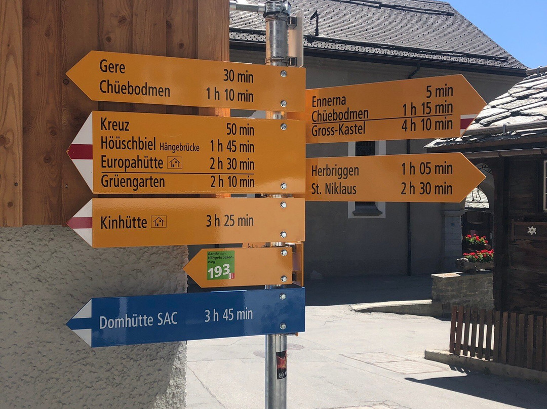 Charles Kuonen Suspension Bridge-Randa必去景点