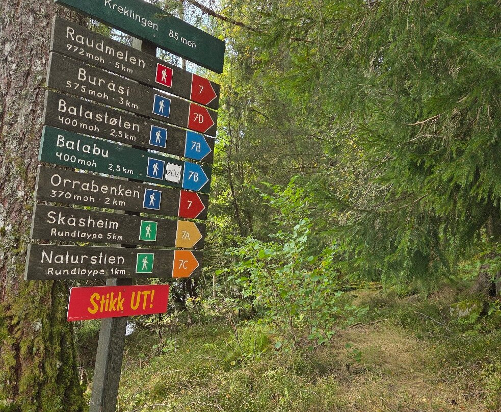 Nature Trail Kreklingen-Balestrand必去景点