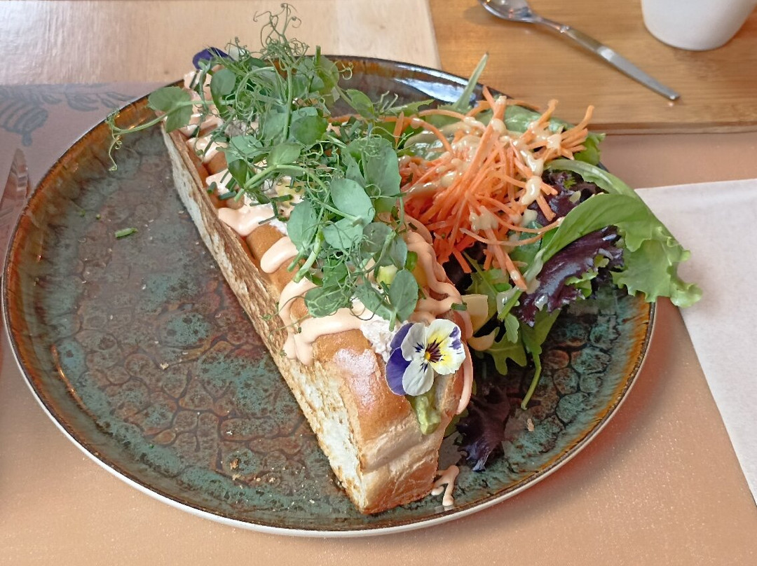 Honey Coffee and Food