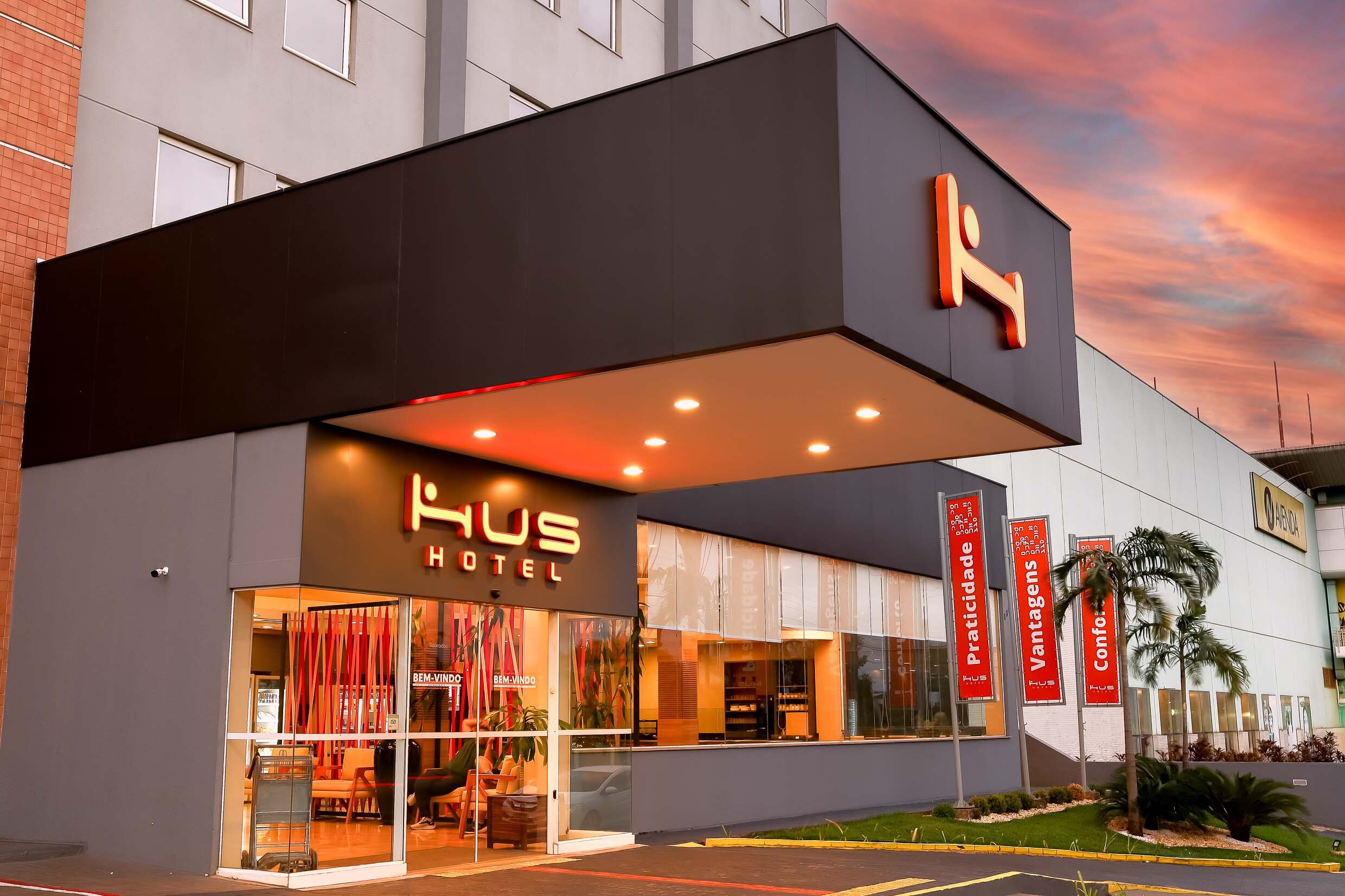 Hus Hotel Dourados-浴室