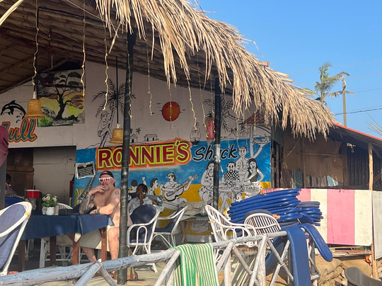 Ronnies Shack Candolim Beach