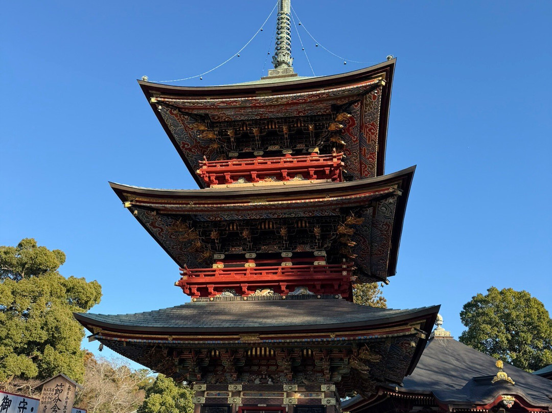 Three-storied Pagoda-成田市必去景点