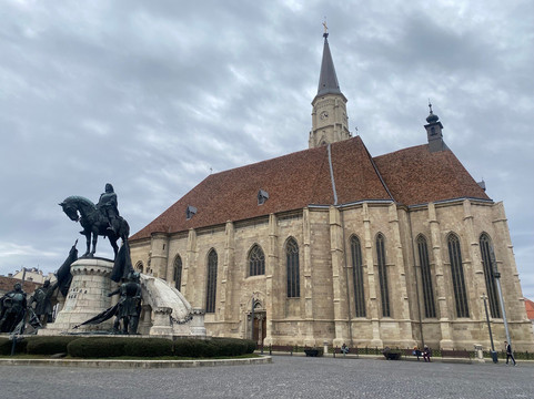 Rex Matia Corvin Statue-克卢日-纳波卡必去景点