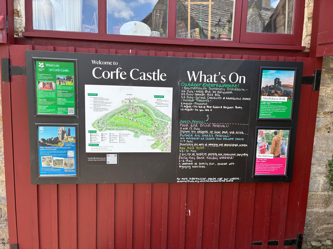 Corfe Castle-Corfe Castle必去景点