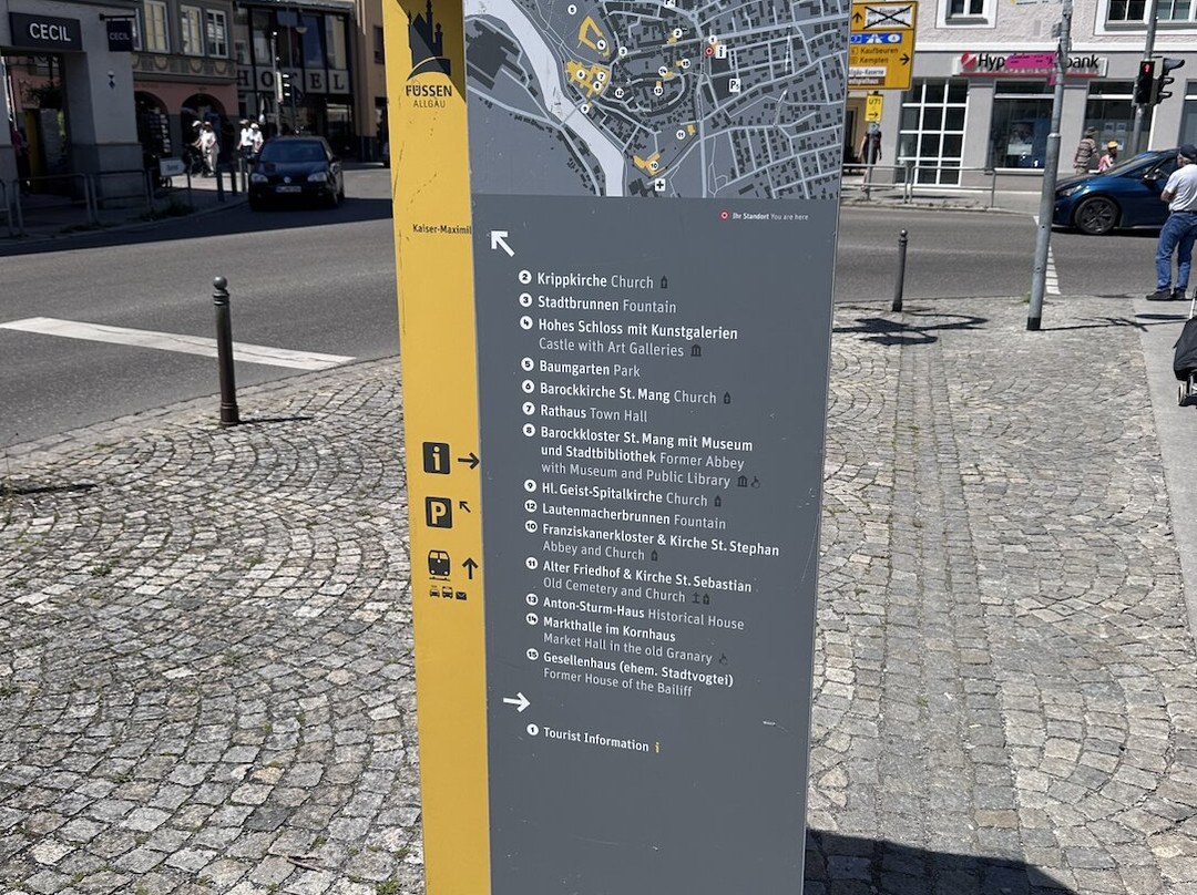 Tourist Information Füssen-菲森必去景点