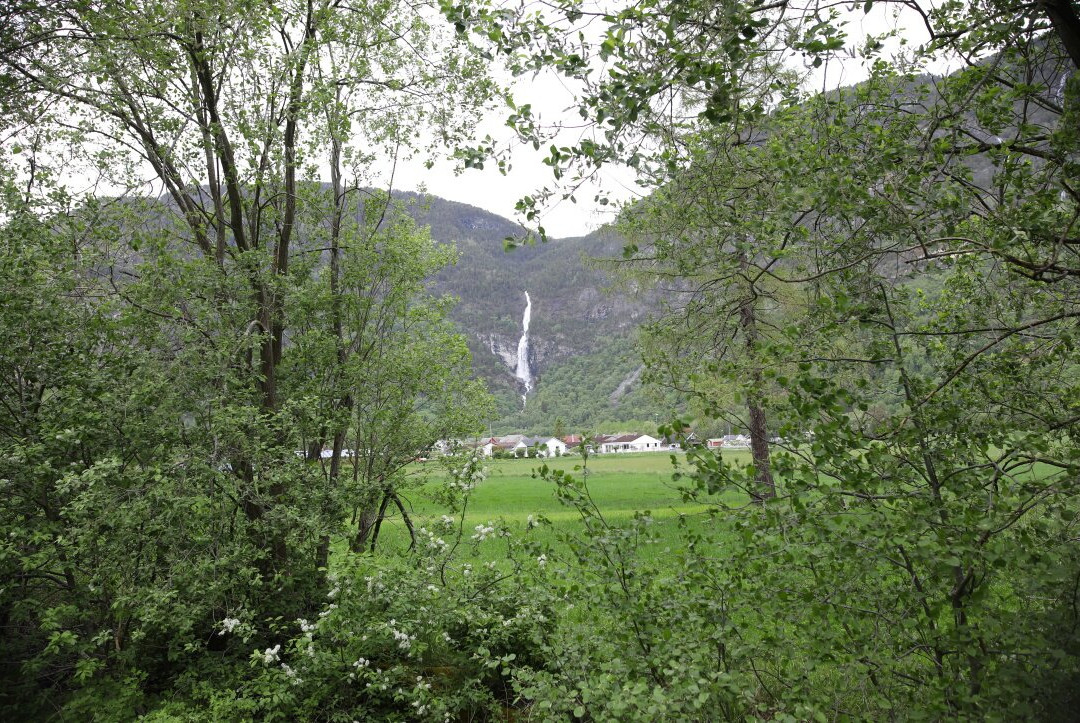 Brekkefossen-弗洛姆必去景点