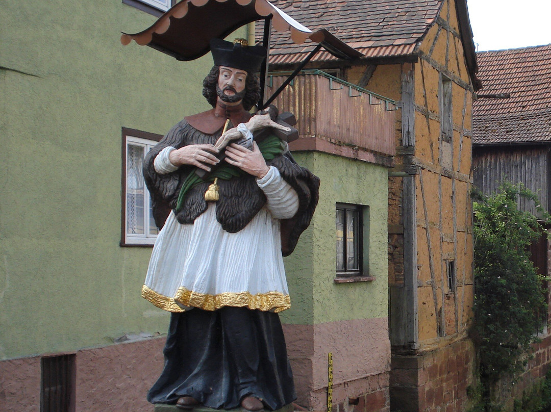 Statue Amorbacher Sankt Nepomuk景点图片