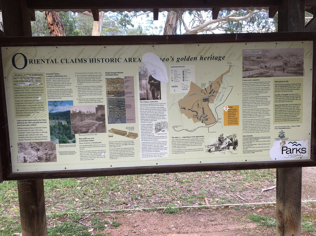 Oriental Claims Historic Area-Omeo必去景点