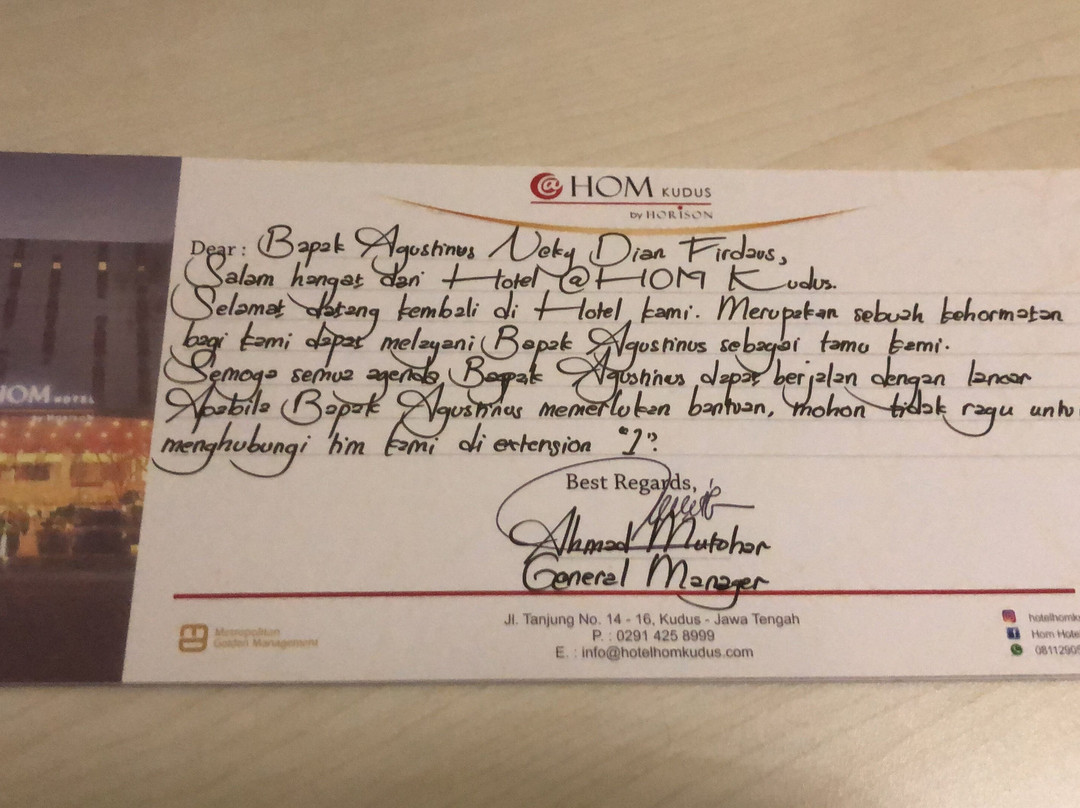 @hom Kudus Hotel主图