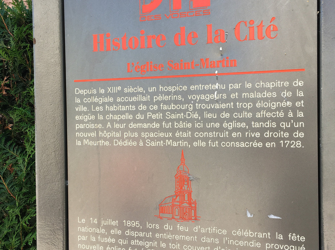 Eglises Saint-Martin-孚日圣迪耶必去景点