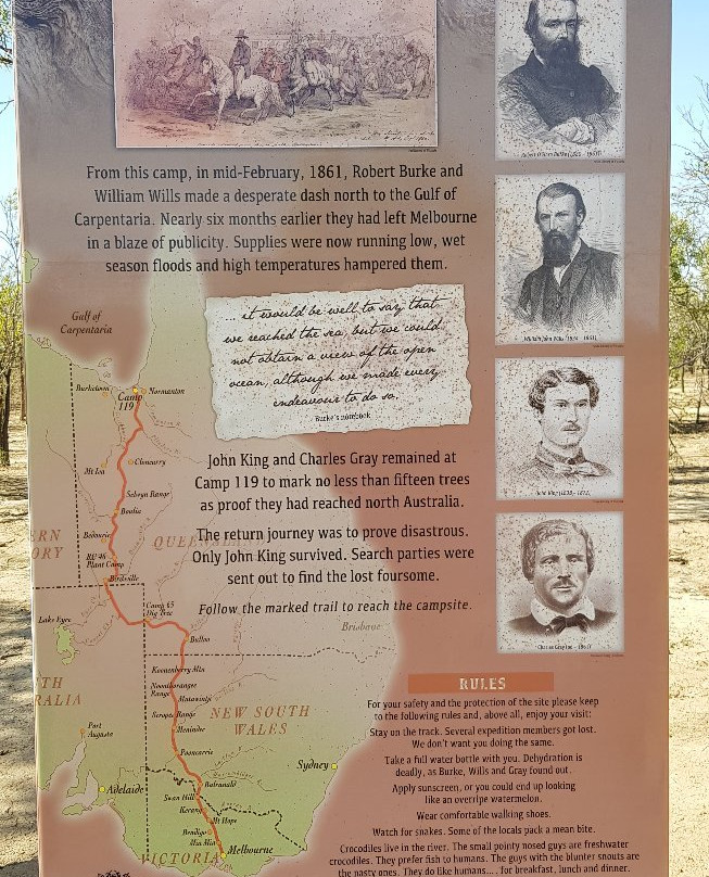 Burke and Wills Camp 119-Normanton必去景点