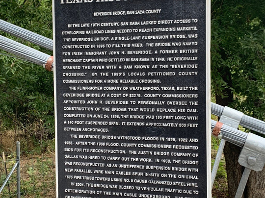 Beveridge Bridge-San Saba必去景点