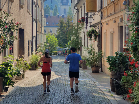 Sightrunning Ljubljana-卢布尔雅那必去景点
