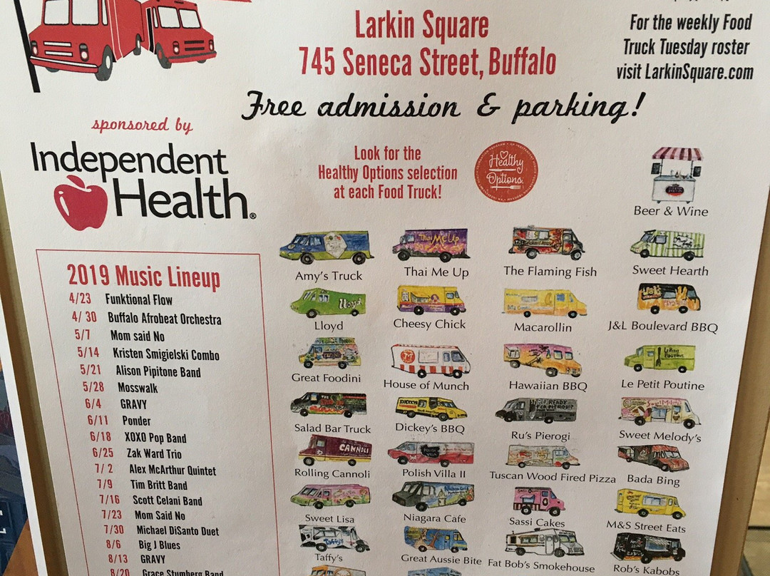 Larkin Square-水牛城必去景点