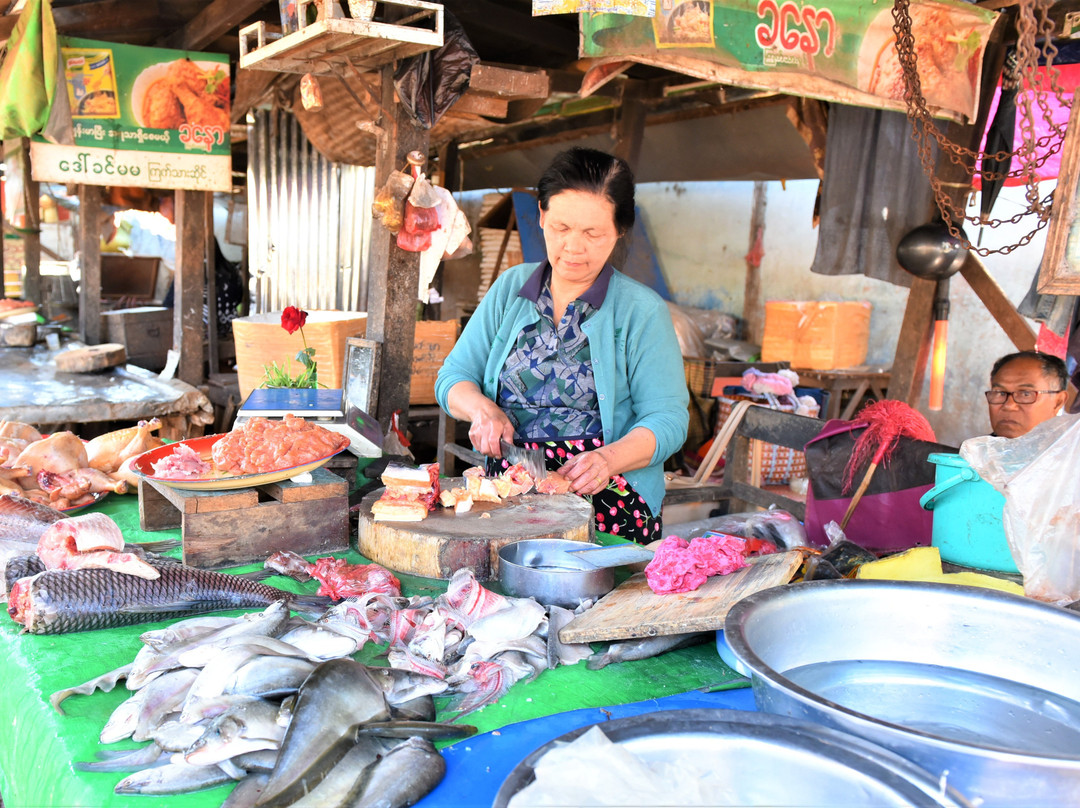 Kalaw Myoma Market-格劳必去景点