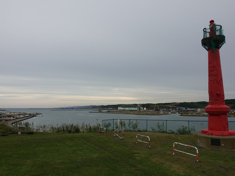 Rumoi Port Nishitottei Light Post