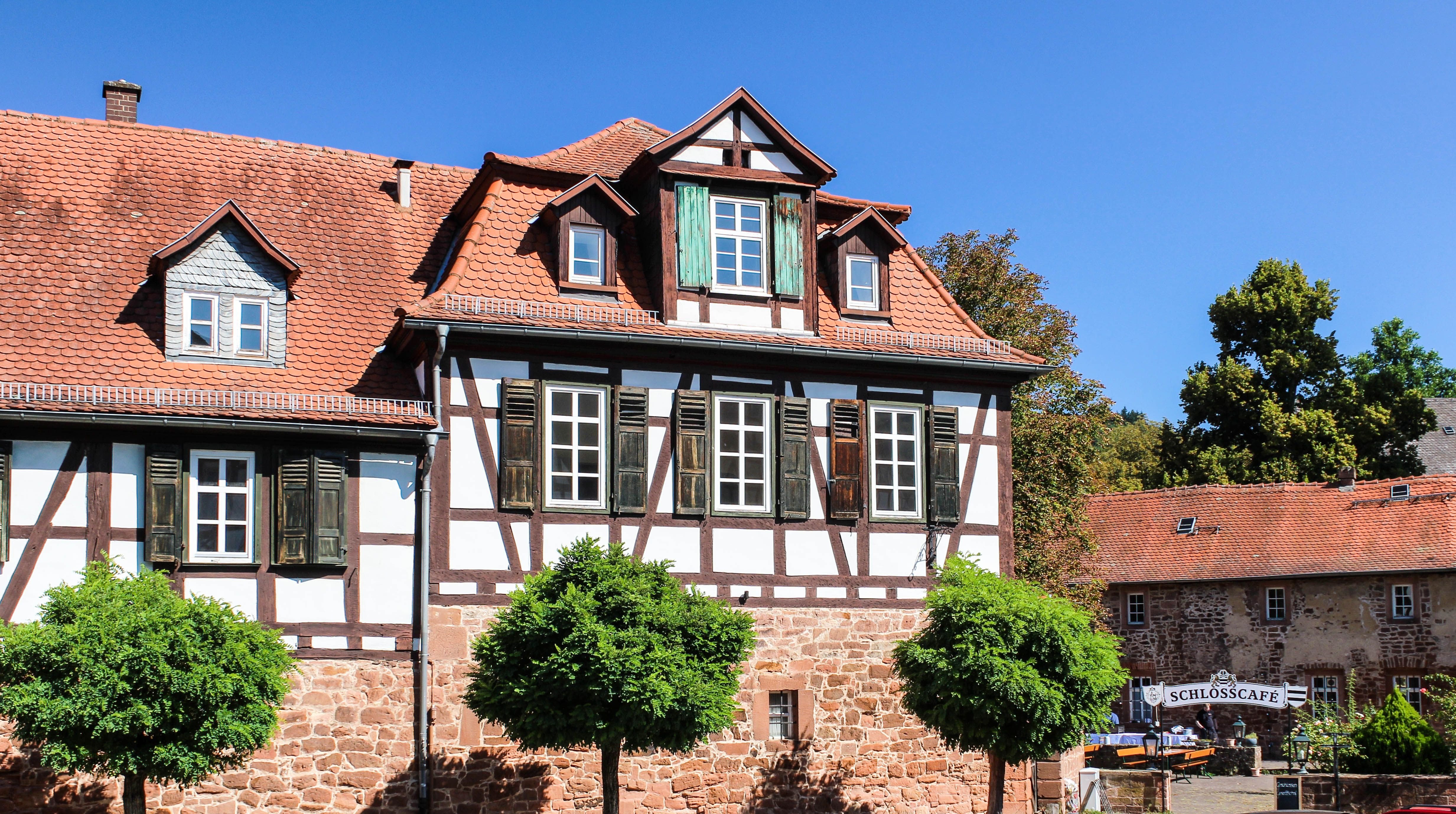Hotel Schloss Budingen-浴室