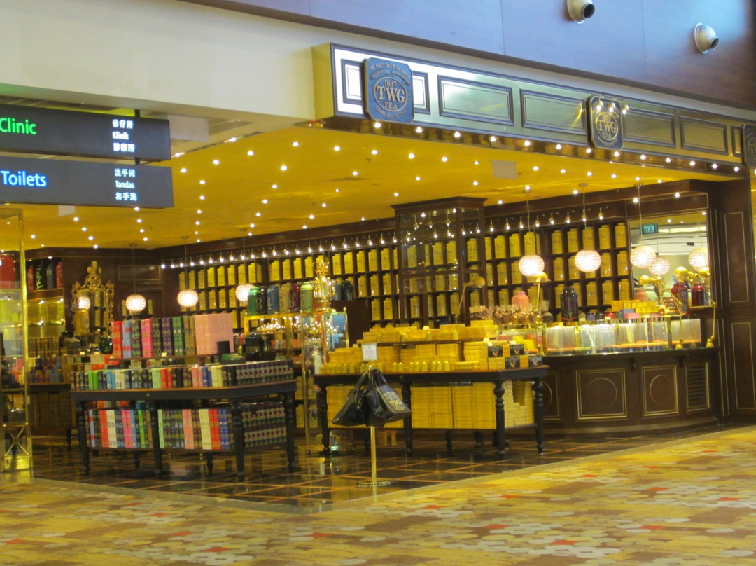 TWG Tea Boutique at Changi T1-新加坡必去景点