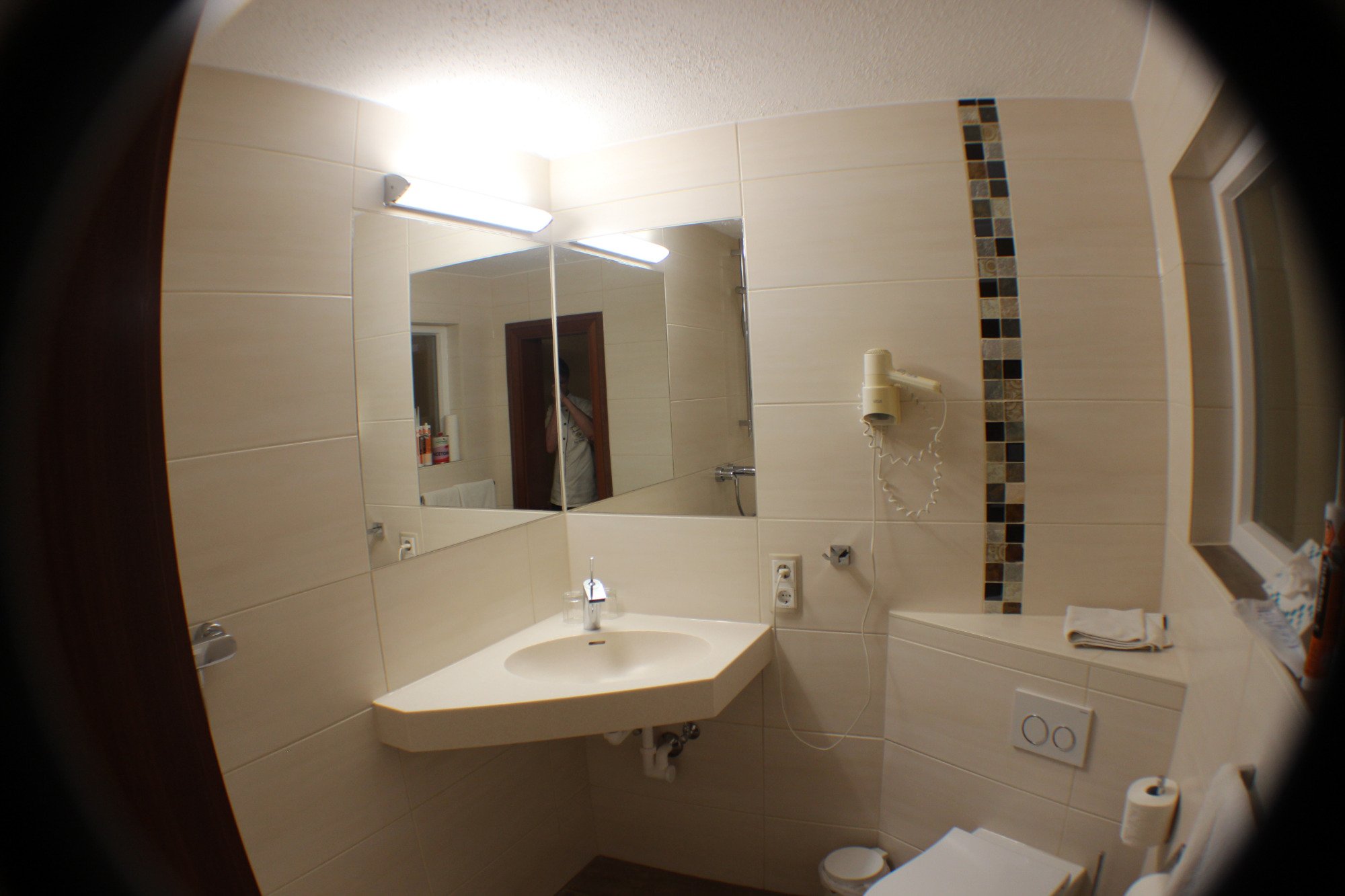 Landhotel Zur Sonne-浴室