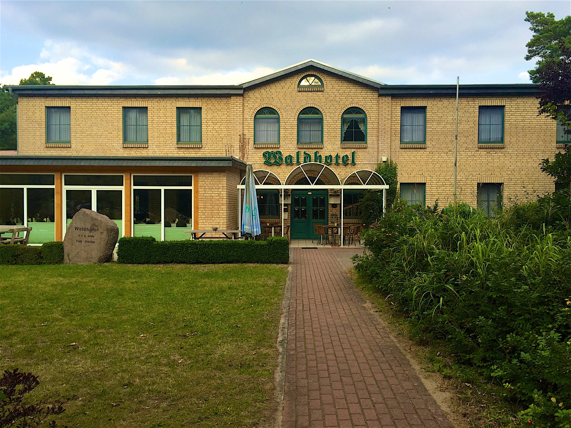 Waldhotel Boizenburg-浴室