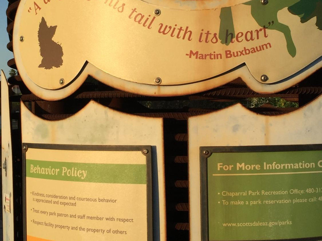 Chaparral Dog Park-斯科茨代尔必去景点